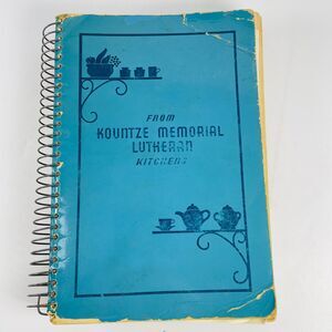 From Kountze Memorial Lutheran Kitchen 1947 Community Cookbook Vintage Omaha NE